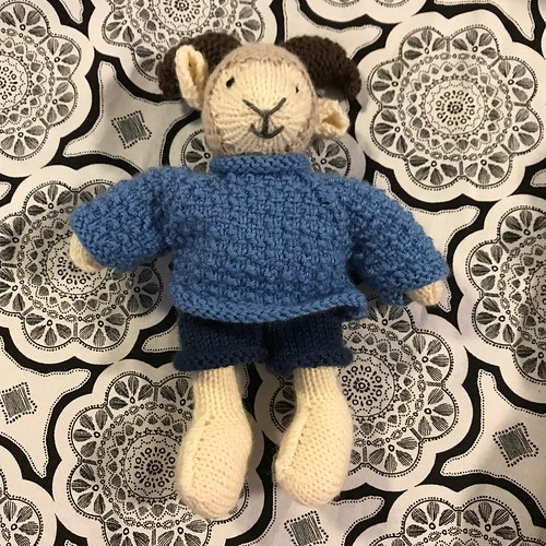 Nic’s Boy Ram by Julie Williams of Little Cotton Rabbits❤️