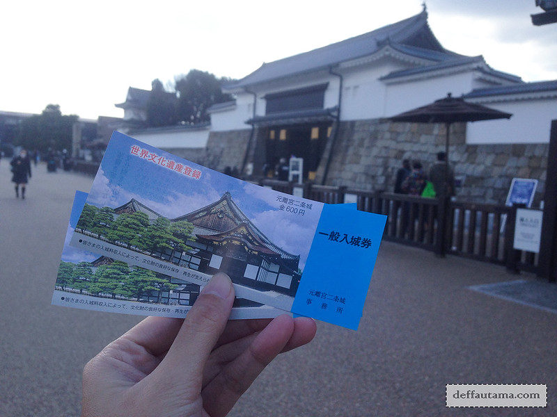 Babymoon ke Jepang - Nijo Castle Ticket