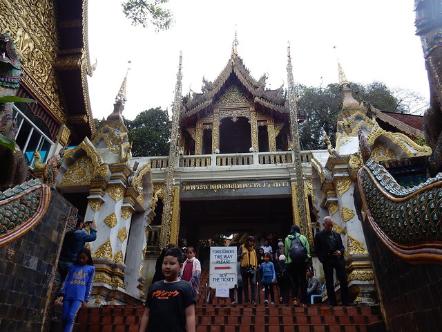 FIN DE AÑO EN EL NORTE DE TAILANDIA - Blogs of Thailand - Doi Suthep, la montaña del elefante blanco (30)