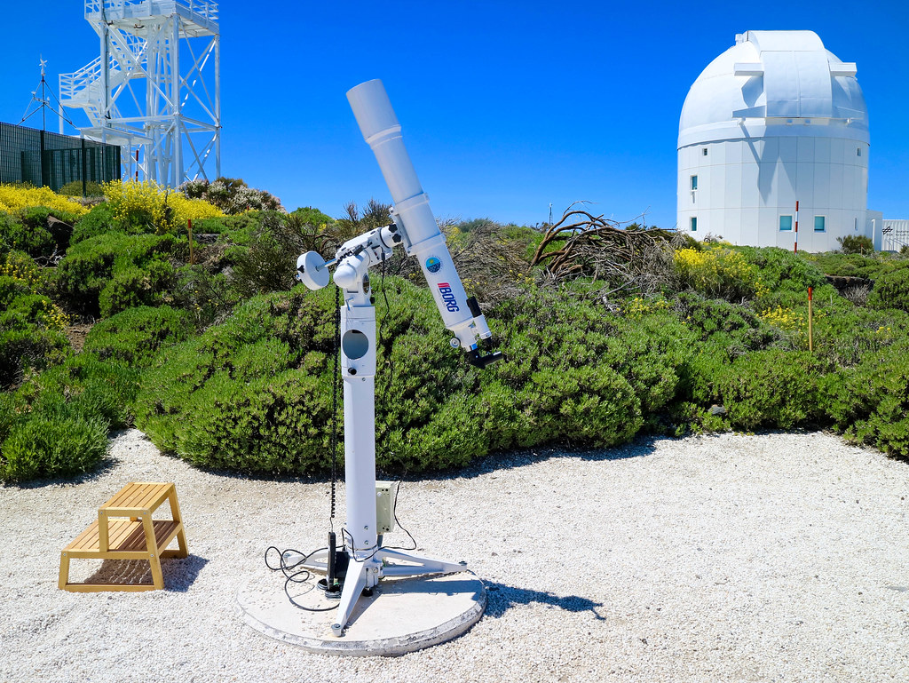 Telescopio en Tenerife