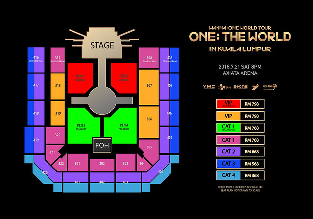 Wanna One World Tour in Kuala Lumpur