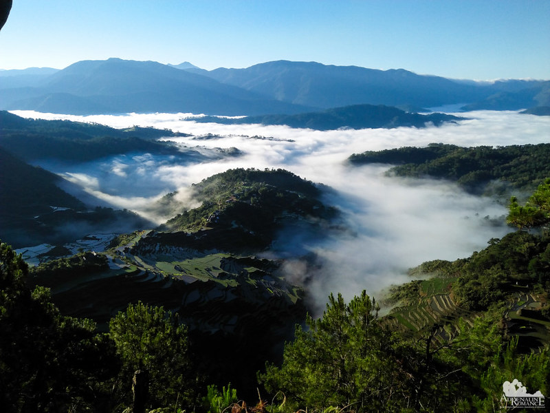 Sea of clouds over Maligcong