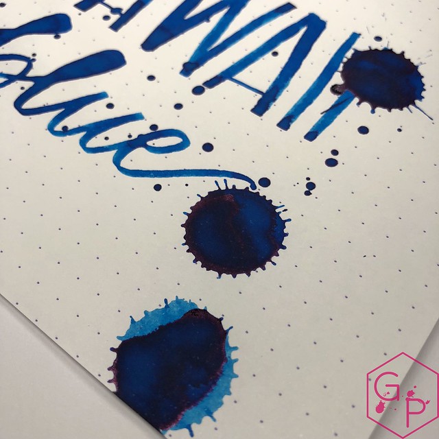 KWZ Ink Hawaii Blue Ink Review 17