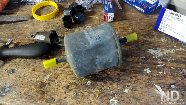 Volvo S80 2.4T Old Fuel filter