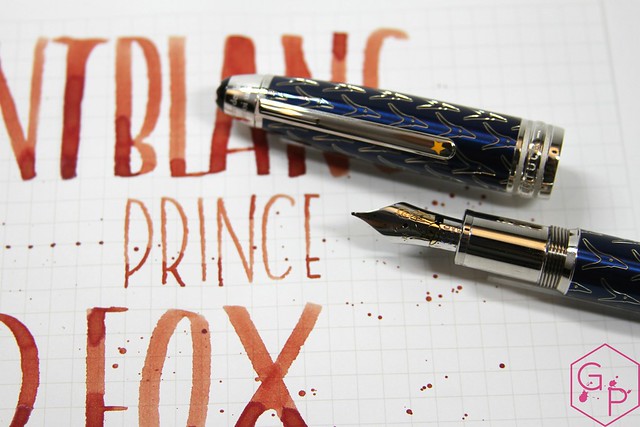 collegegeld Plunderen Federaal Gourmet Pens: Montblanc Le Petit Prince Red Fox Ink Review @AppelboomLaren  @Montblanc_World