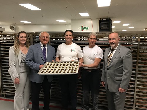 The Cookie Factory tour with Congressman Tonko