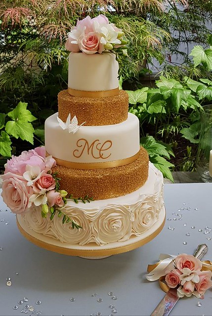 Wedding Cake by Tina's Cakes For All Occasions
