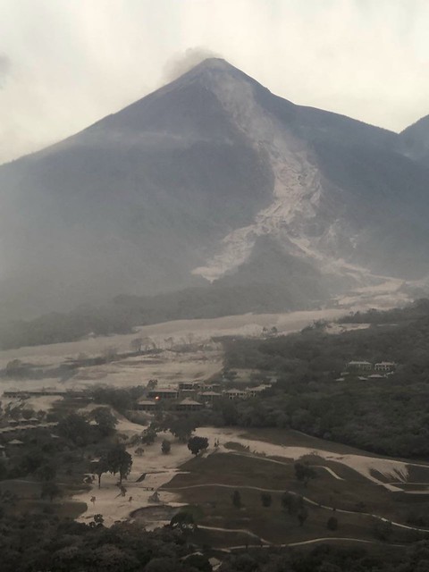 Las secuelas del #Volcan_del_Fuego #Guatemala