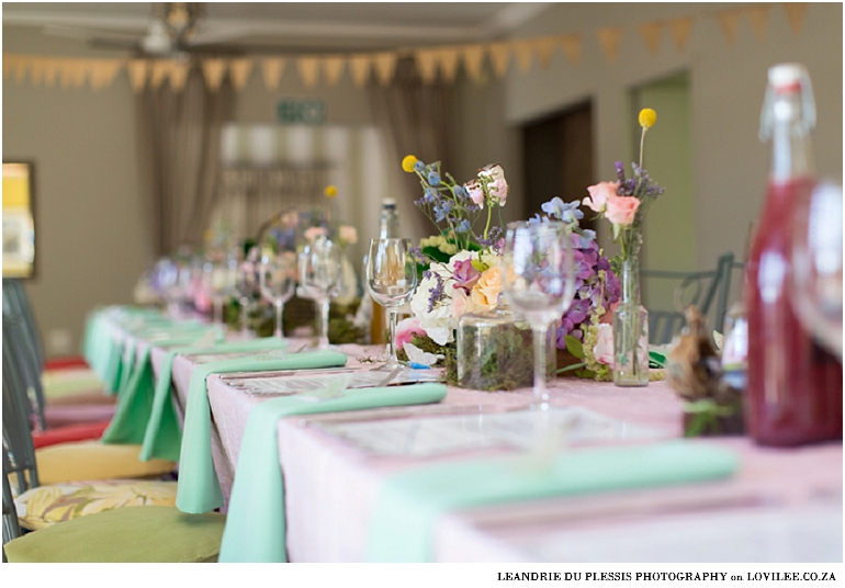 Flowers, floral wreaths and flower crowns at this baby shower