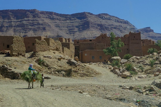 Valle del Draa por pista, Zagora, Dunas de Ait Isfoul. - Marruecos: Mil kasbahs y mil colores. De Marrakech al desierto. (25)