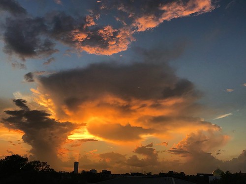 sunset houston texas usa sky weather dusk