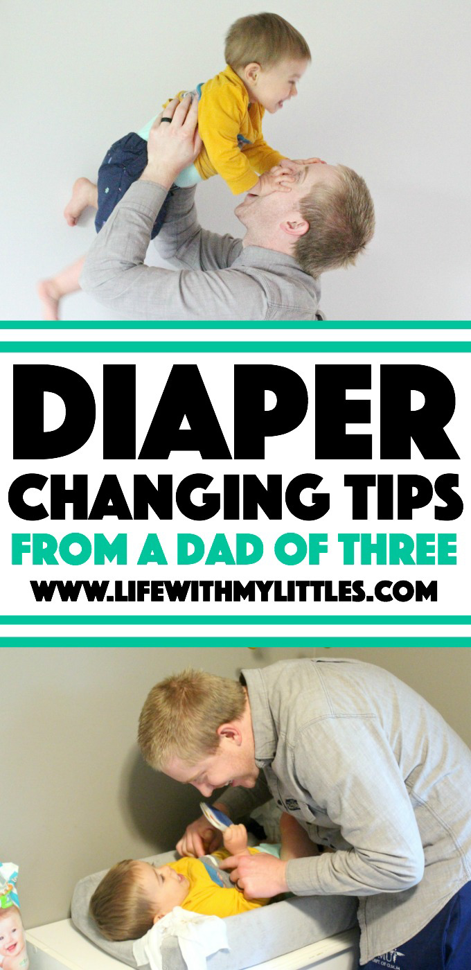 Here's a fun post from a dad's perspective! Diaper changing tips from a dad of three! A must-read for new fathers!