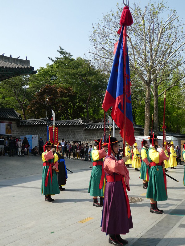 Changing of the Guard at Deoksugung Palace, Seoul