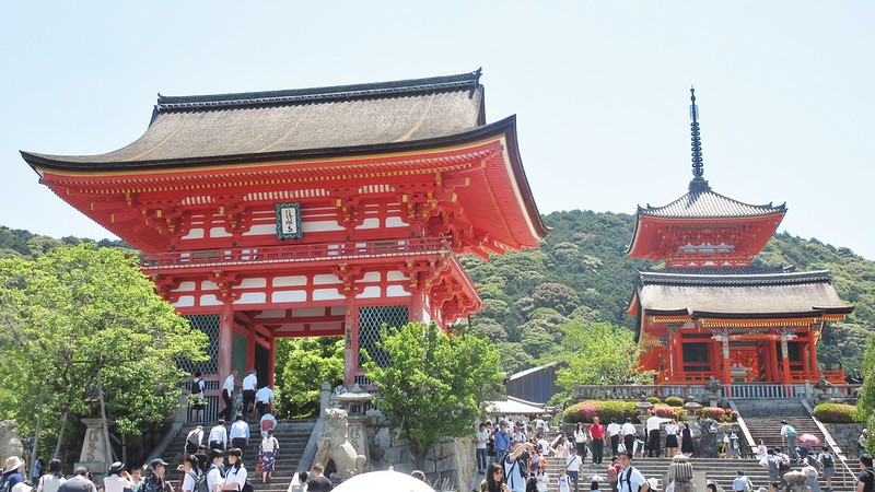 Kiyomizu-dera buddhist temple