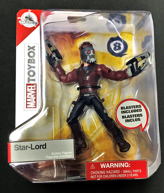 Disney Store Marvel Star-Lord Action Figure Toybox New with Box