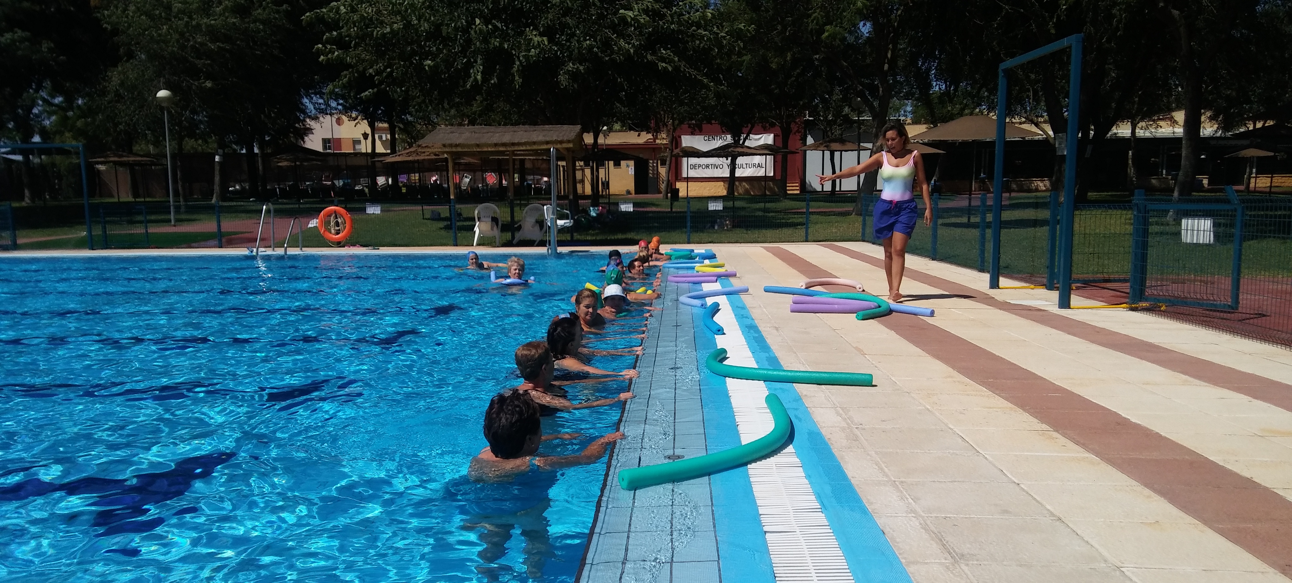 Cursos de natación piscinas de verano