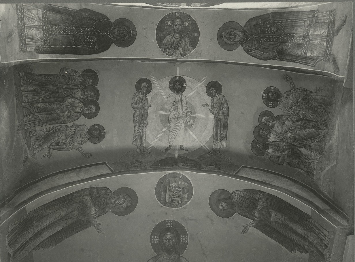 Фрески  Спасо-Преображенского собора Мирожского монастыря