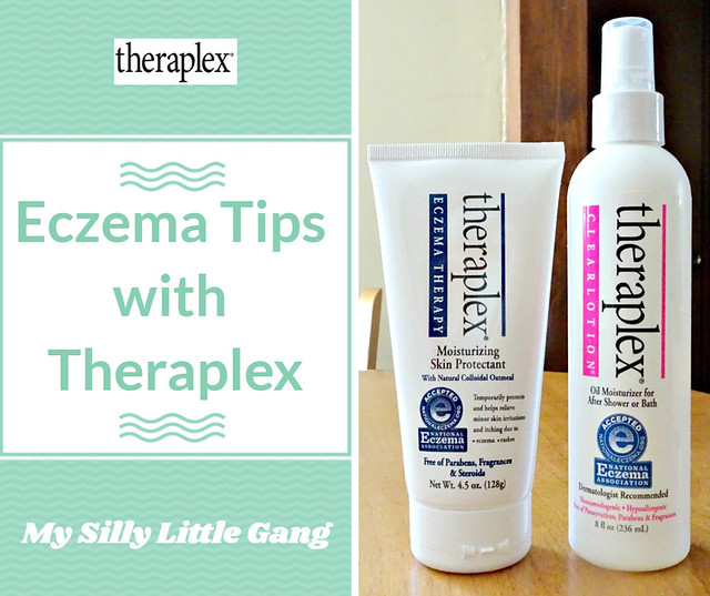 Eczema Tips with Theraplex #MySillyLittleGang