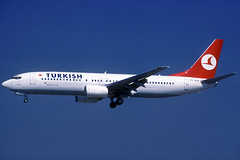 Turkish B737-8F2 TC-JFN BCN 11/09/1999