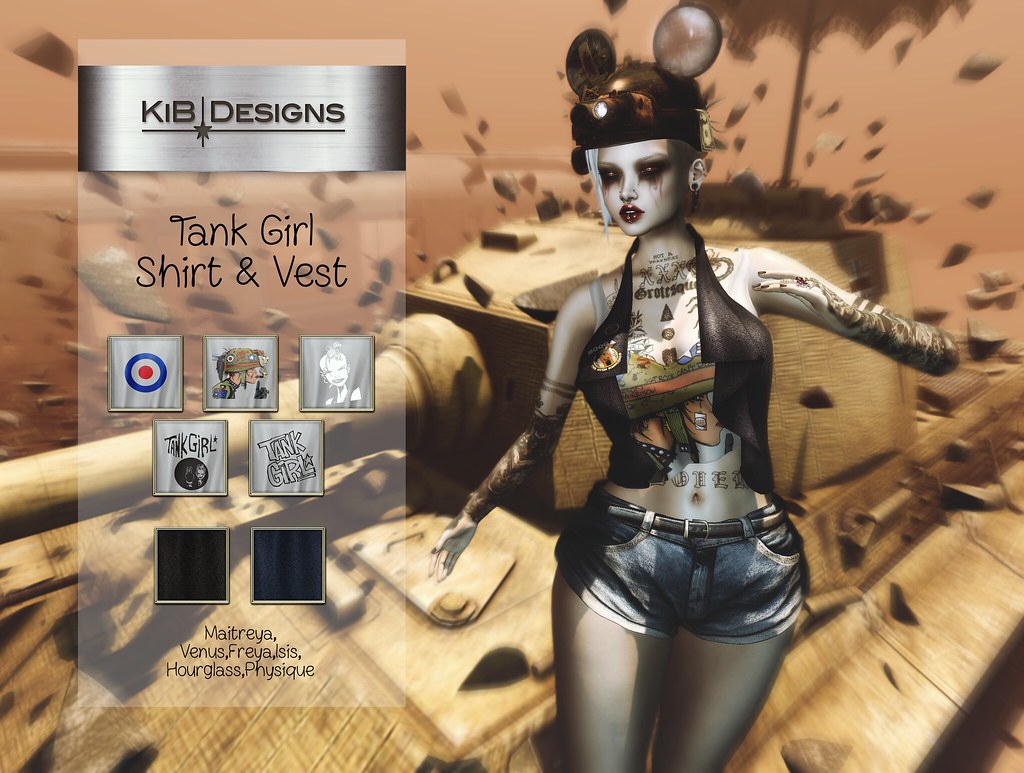 KiB Designs – T-Girl Shirt&Vest @Darkness Event