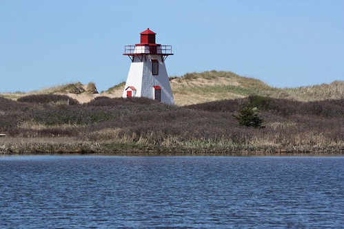stpetersharbour stpeters pei canada lighthouse water dunes