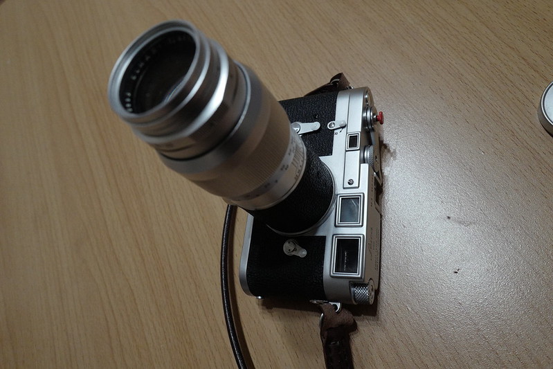Leica M3+Elmar 135mm f4