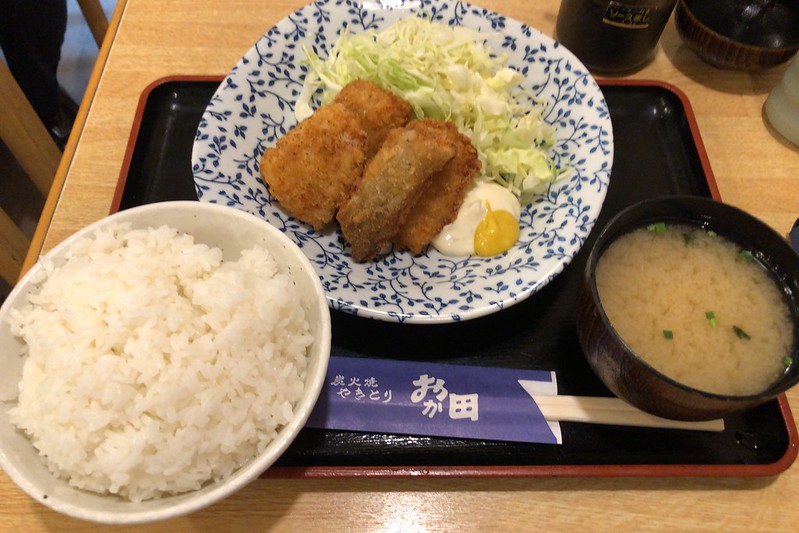 日比谷プレスセンタービルおか田タラフライ定食