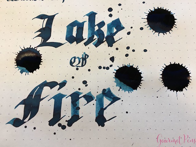 Robert Oster Lake of Fire Ink Review @RobertOsterSignature 9