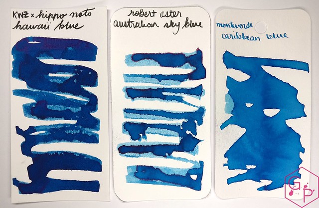KWZ Ink Hawaii Blue Ink Review 3