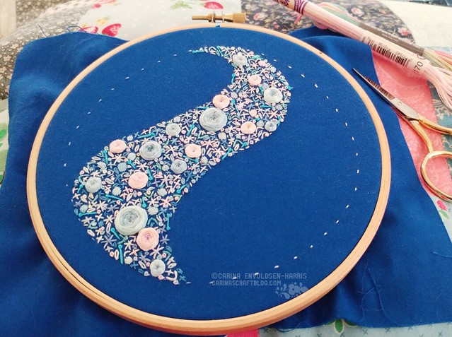 Milky Way embroidery