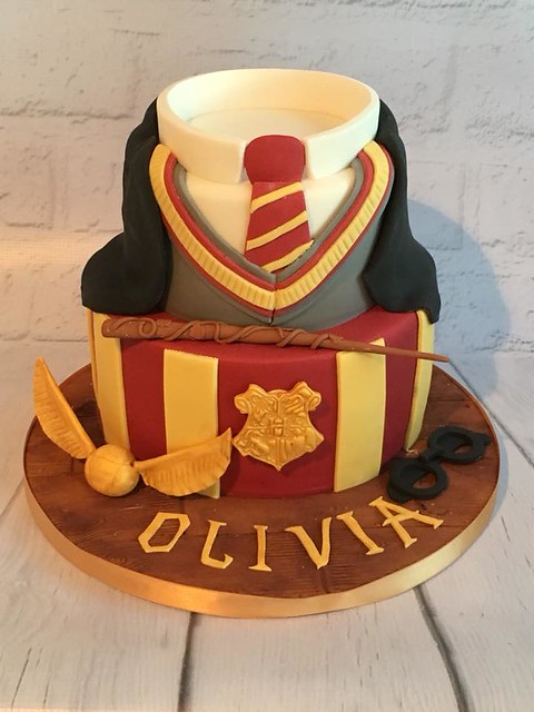 Harry Potter Themed Cake by Unique Cake Creations