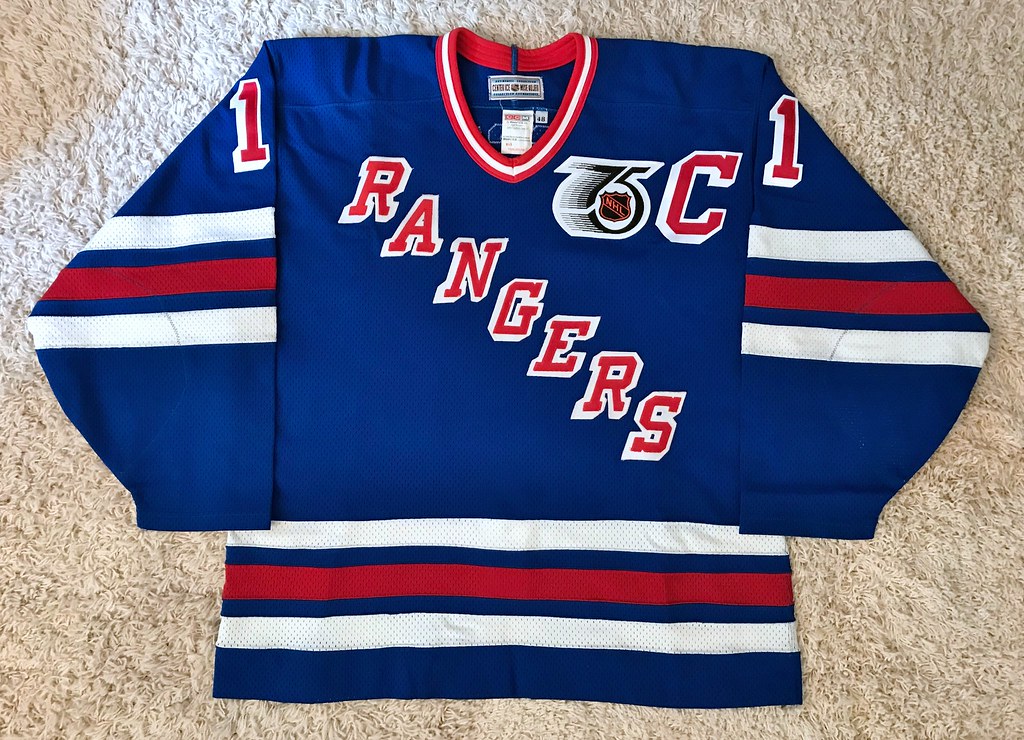 1991-92 Rangers Mark Messier