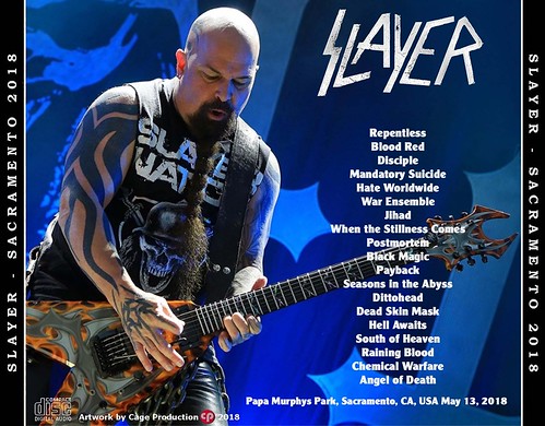 Slayer-Sacramento 2018 back