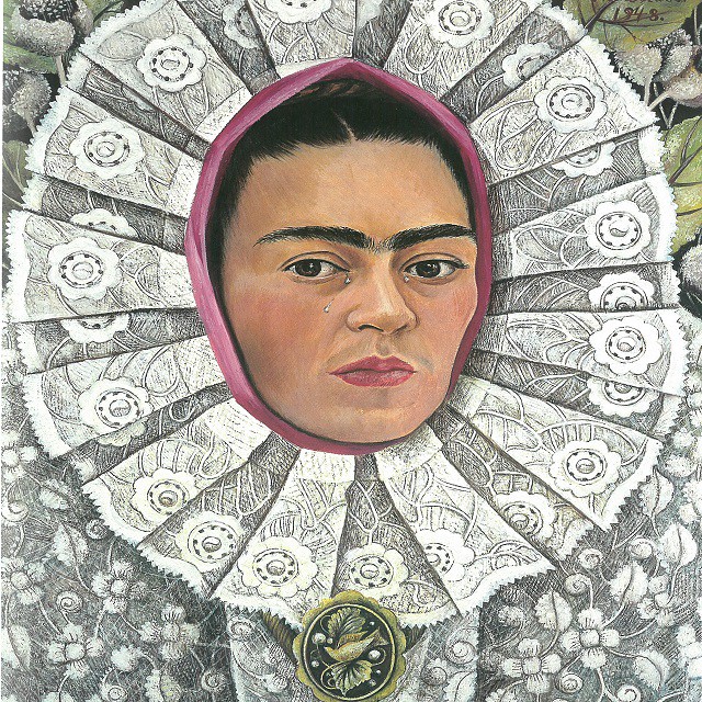 Self-Portrait, Frida Kahlo, 1948 (c) Private Collection