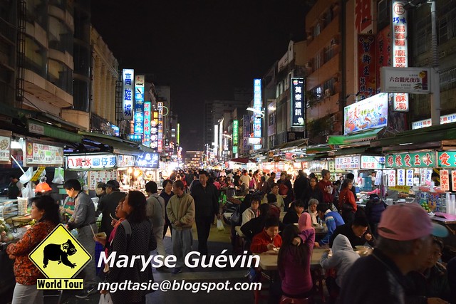 Taiwan, Night market de Liouhe, Kaohsiung