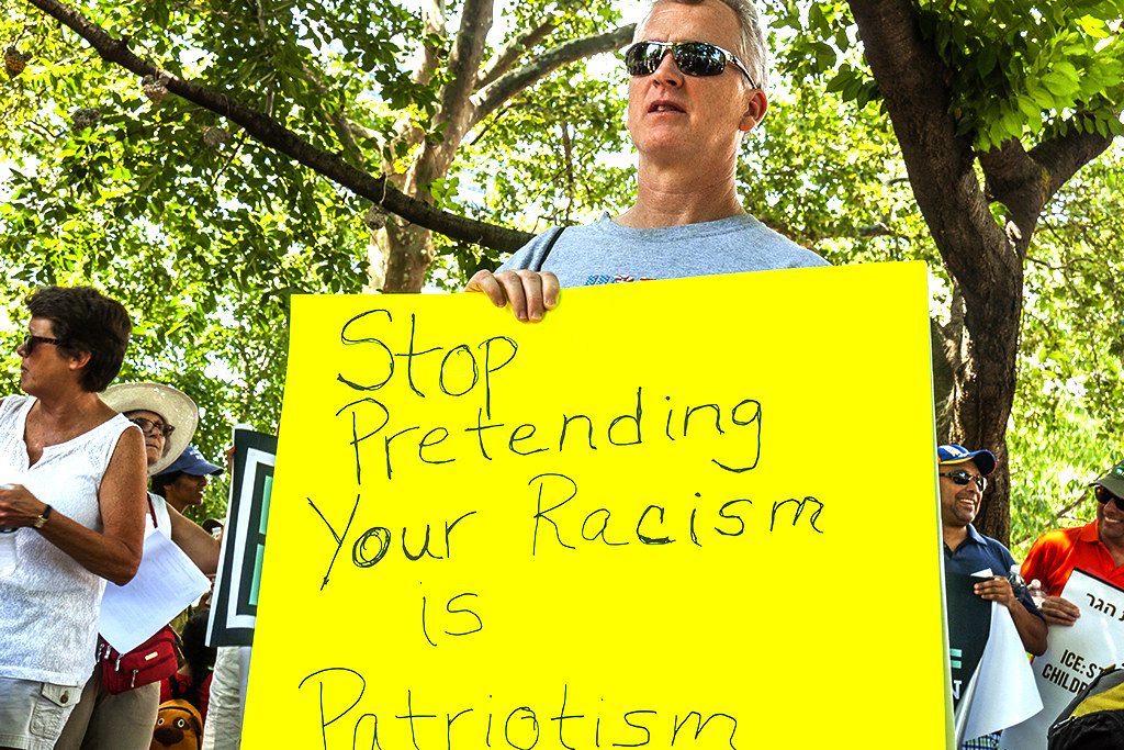 Stop Pretending Your Racism is Patriotism--Logan Circle