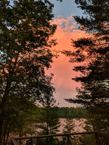 lake devillakeontario bedford ontario bedfordontario sunset dusk sun