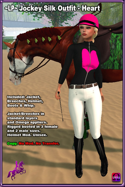 FREE *Elite Equestrian* Group Gift – Jockey Silk Outfit –