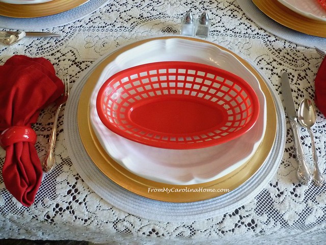 Vintage Fourth Tablescapes at From My Carolina Home