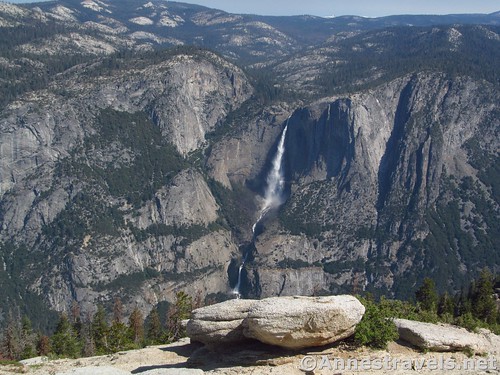 Yosemite Falls from Sentinel Dome, Yosemite National Park, California