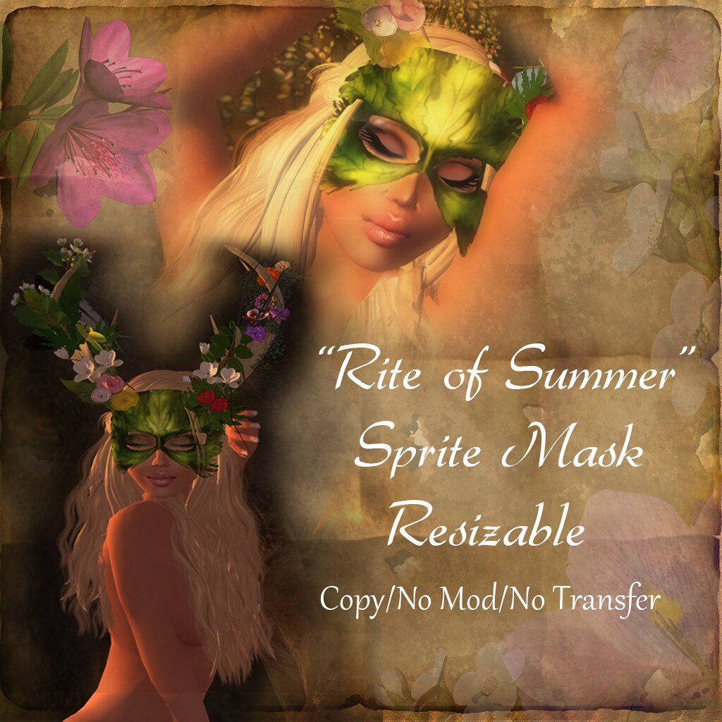 Sprite Mask Rite of Summer Stone’s Works