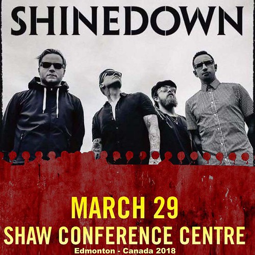 Shinedown-Edmonton 2018 front