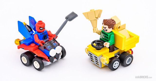 REVIEW LEGO 76089 Marvel Mighty Micros : Scarlet Spider vs Sandman
