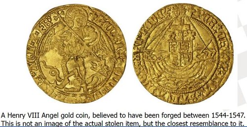 Henry VIII gold Angel