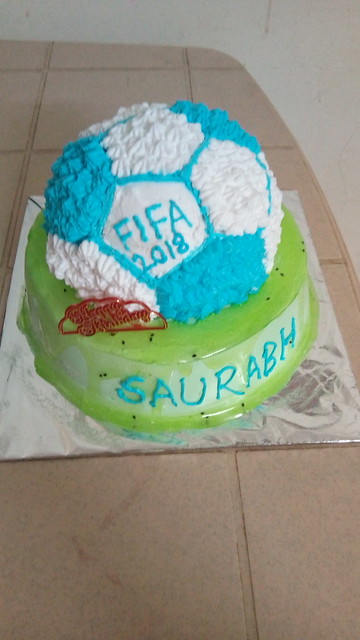 FIFA 2018 by Swati Thakur of Aarav's Cake Studio