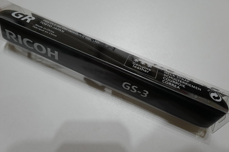 Ricoh GS 3 GRシリーズネックストラップパッケージ