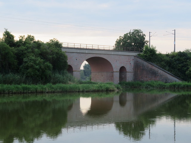 Älteste Eisenbahnbrücke in Bernhardsthal
