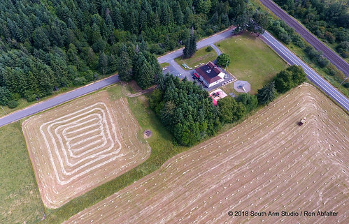 countryschool evelineschool winlock washington hayfield haying pacificnorthwest drone southarmstudio