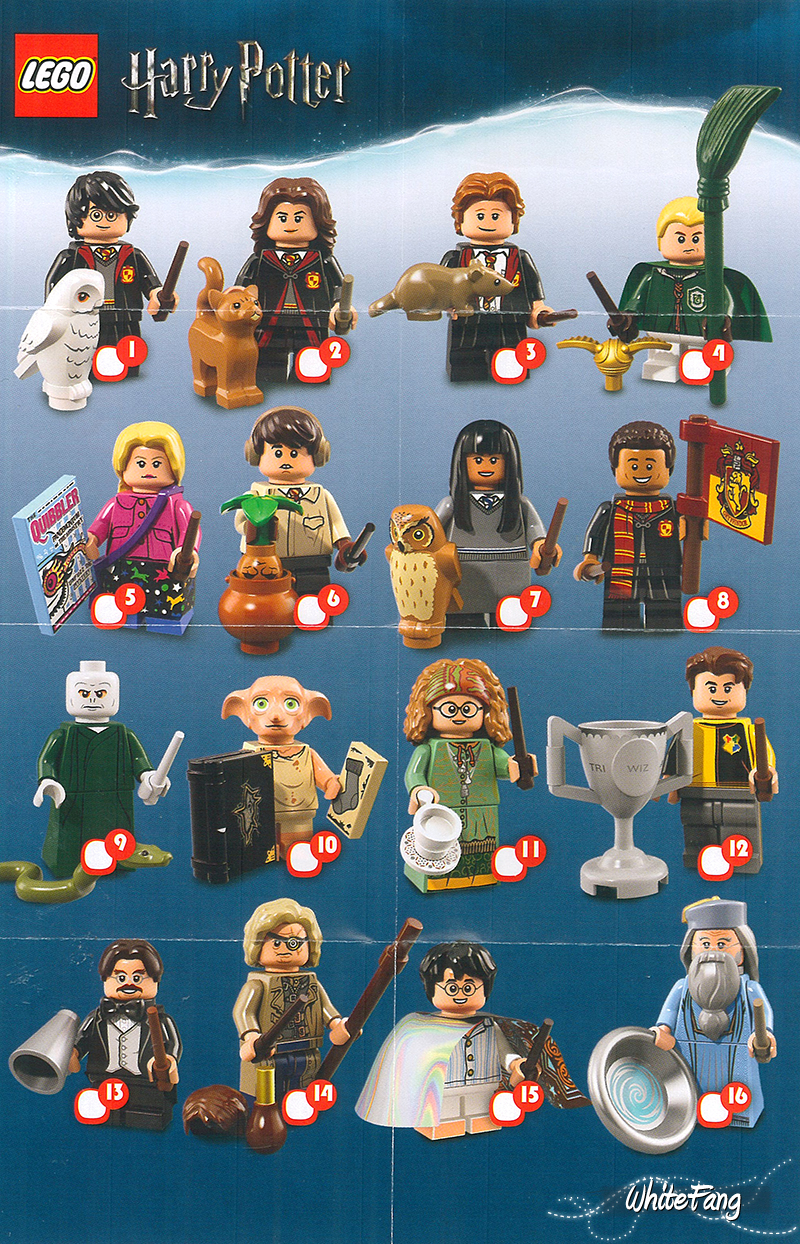 LEGO Harry Potter minifigure Complete with Wand Broom Flesh Minifig Gryffindor