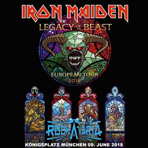 Iron Maiden-Munich 2018 front